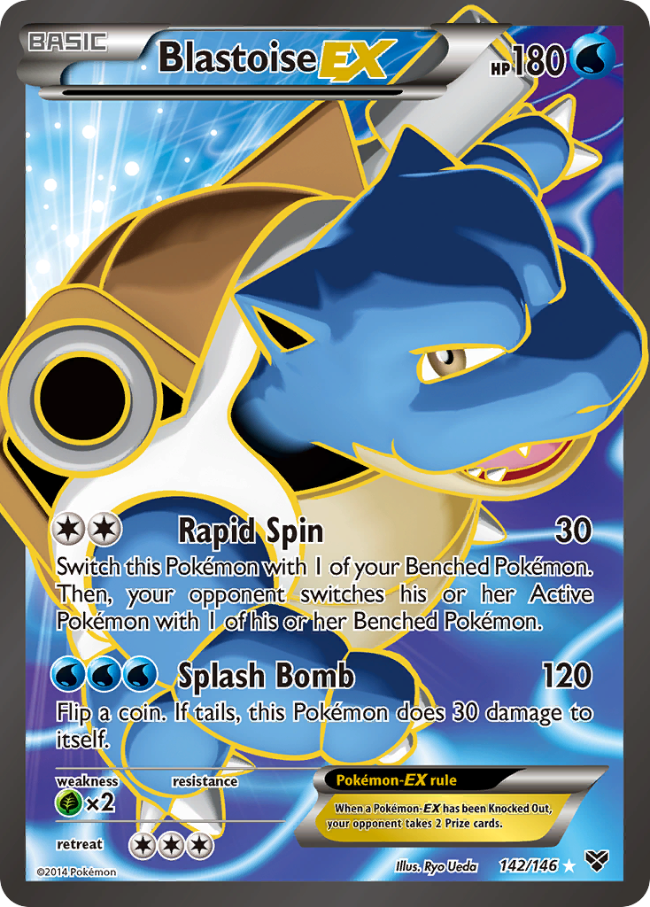 Blastoise EX (142/146) [XY: Base Set] | Event Horizon Hobbies CA