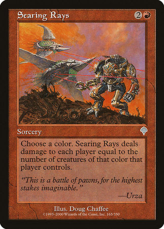 Searing Rays [Invasion] | Event Horizon Hobbies CA