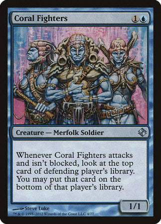 Coral Fighters [Duel Decks: Venser vs. Koth] | Event Horizon Hobbies CA