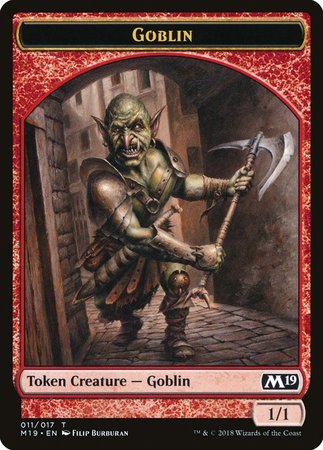 Goblin Token [Core Set 2019 Tokens] | Event Horizon Hobbies CA