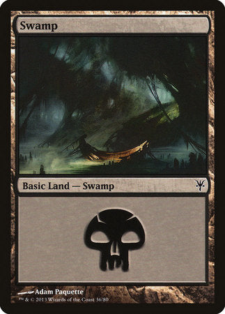 Swamp (36) [Duel Decks: Sorin vs. Tibalt] | Event Horizon Hobbies CA