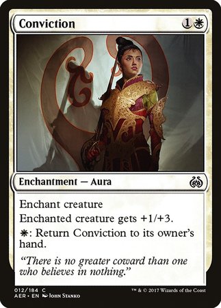 Conviction [Aether Revolt] | Event Horizon Hobbies CA