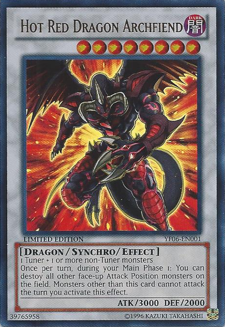 Hot Red Dragon Archfiend [YF06-EN001] Ultra Rare | Event Horizon Hobbies CA