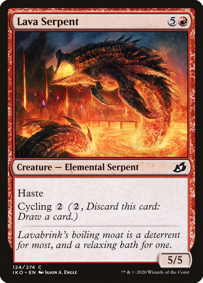 Lava Serpent [Ikoria: Lair of Behemoths] | Event Horizon Hobbies CA