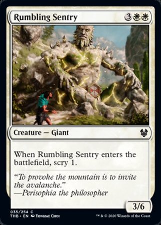 Rumbling Sentry [Theros Beyond Death]