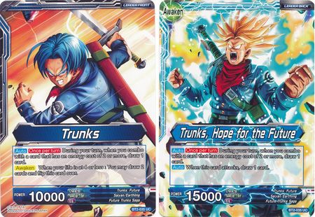 Trunks // Trunks, Hope for the Future (BT2-035) [Union Force] | Event Horizon Hobbies CA