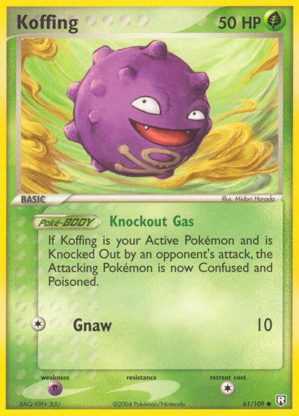 Koffing (61/109) [EX: Team Rocket Returns] | Event Horizon Hobbies CA