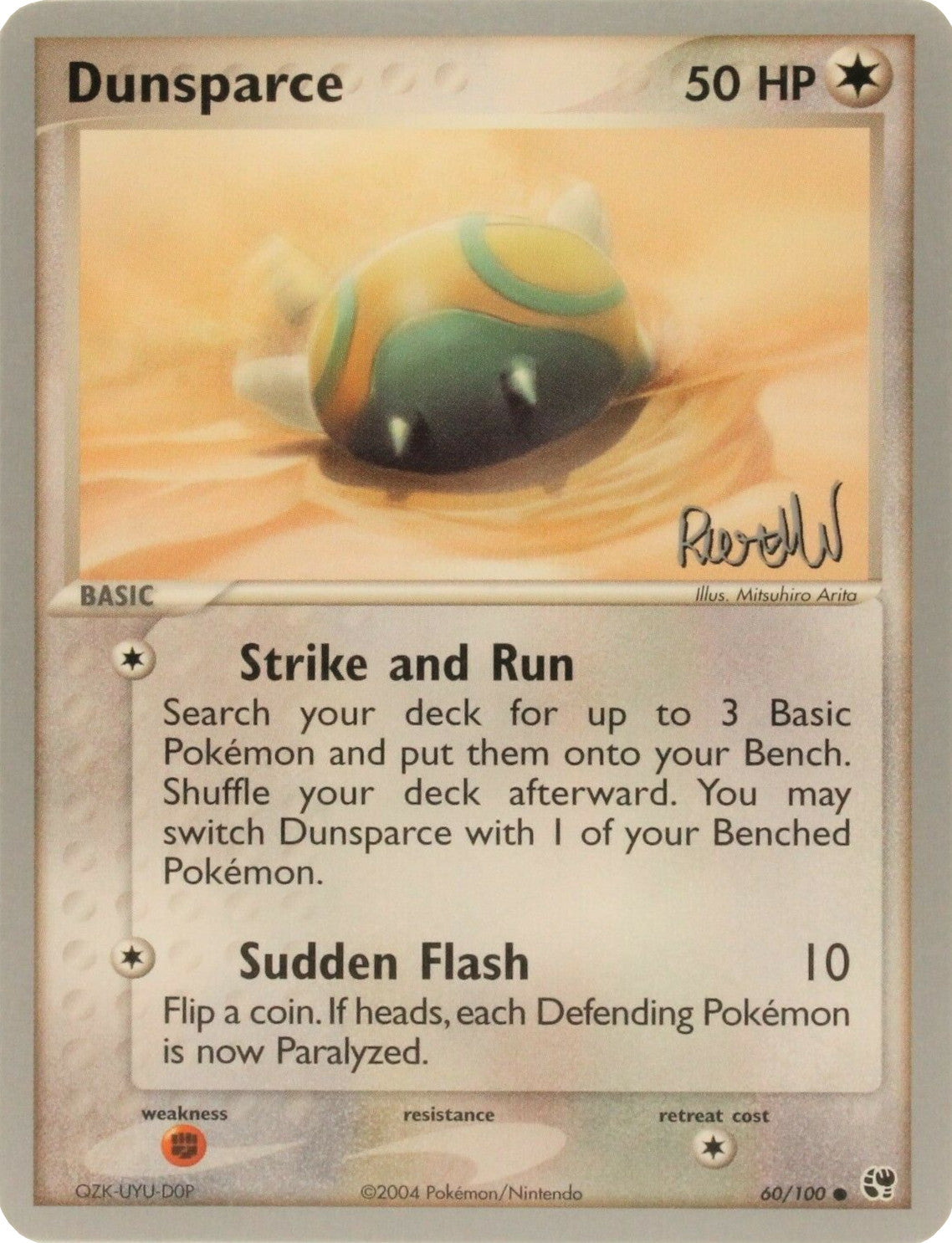 Dunsparce (60/100) (Rocky Beach - Reed Weichler) [World Championships 2004] | Event Horizon Hobbies CA