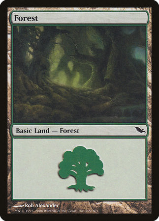 Forest (299) [Shadowmoor] | Event Horizon Hobbies CA