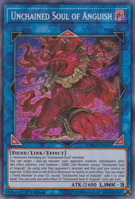 Unchained Soul of Anguish [CHIM-EN044] Secret Rare | Event Horizon Hobbies CA