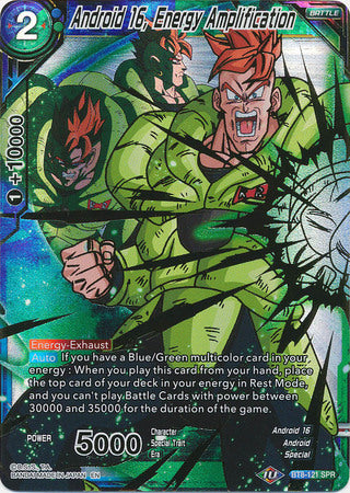 Android 16, Energy Amplification (SPR) (BT8-121) [Malicious Machinations] | Event Horizon Hobbies CA