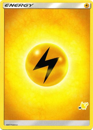 Lightning Energy (Pikachu Stamp #39) [Battle Academy 2020] | Event Horizon Hobbies CA