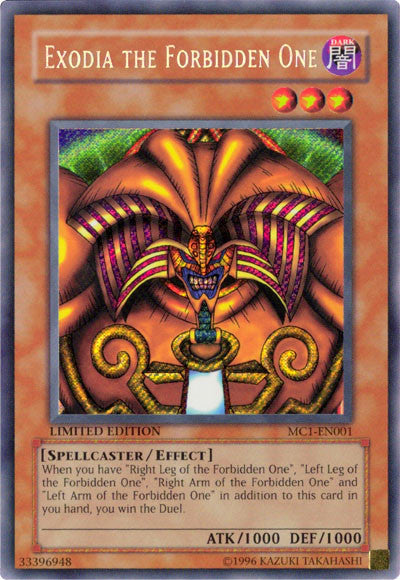 Exodia the Forbidden One [MC1-EN001] Secret Rare | Event Horizon Hobbies CA