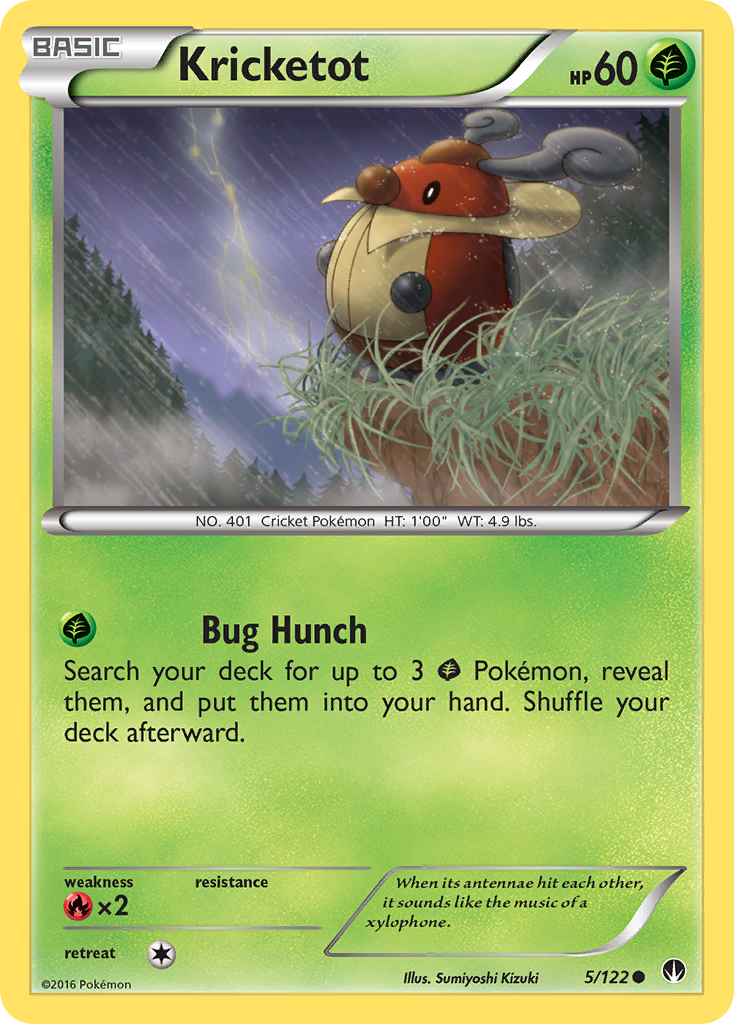 Kricketot (5/122) [XY: BREAKpoint] | Event Horizon Hobbies CA