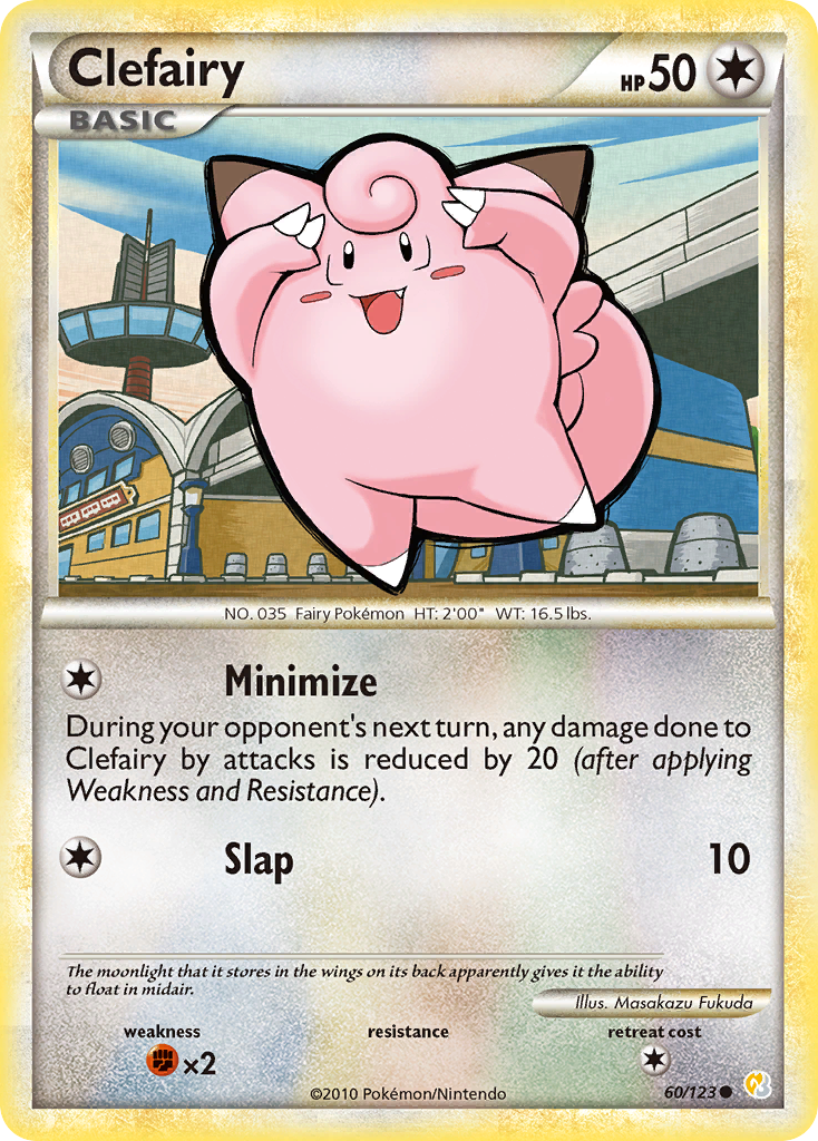 Clefairy (60/123) [HeartGold & SoulSilver: Base Set] | Event Horizon Hobbies CA