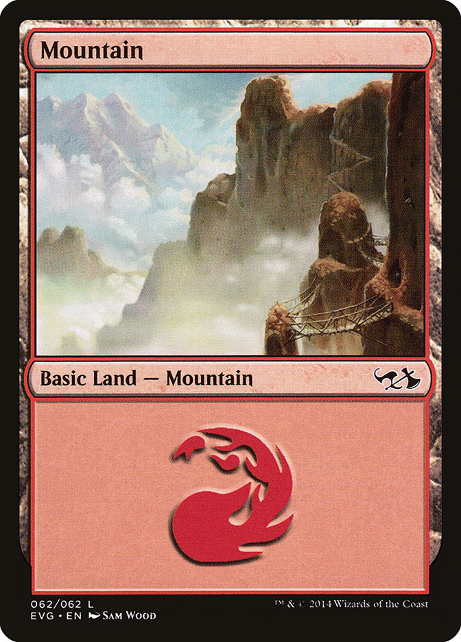 Mountain (62) (Elves vs. Goblins) [Duel Decks Anthology] | Event Horizon Hobbies CA