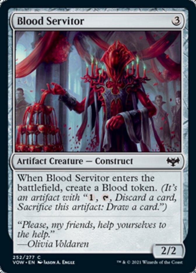 Blood Servitor [Innistrad: Crimson Vow] | Event Horizon Hobbies CA