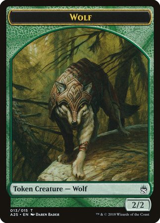 Wolf Token (013) [Masters 25 Tokens] | Event Horizon Hobbies CA