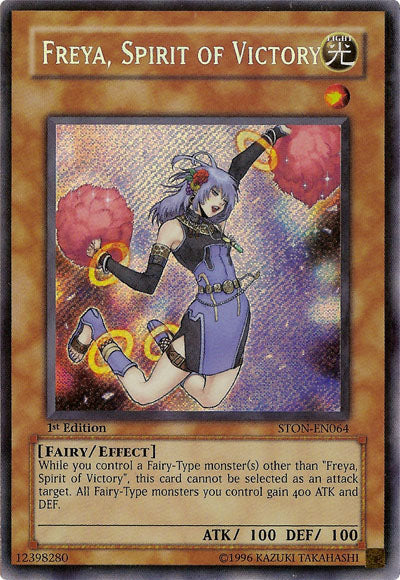 Freya, Spirit of Victory [STON-EN064] Secret Rare | Event Horizon Hobbies CA