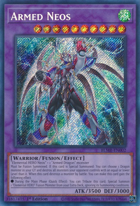 Armed Neos [BLMR-EN002] Secret Rare | Event Horizon Hobbies CA