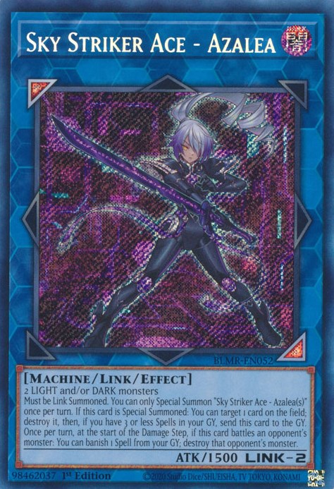 Sky Striker Ace - Azalea [BLMR-EN052] Secret Rare | Event Horizon Hobbies CA