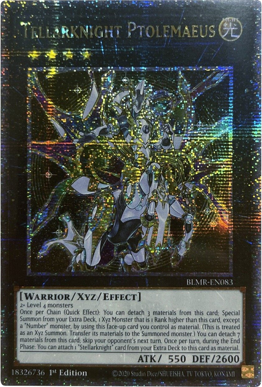 Tellarknight Ptolemaeus [BLMR-EN083] Quarter Century Secret Rare | Event Horizon Hobbies CA