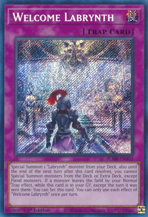 Welcome Labrynth [BLMR-EN102] Secret Rare | Event Horizon Hobbies CA