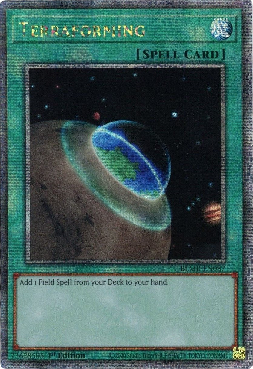 Terraforming [BLMR-EN087] Quarter Century Secret Rare | Event Horizon Hobbies CA