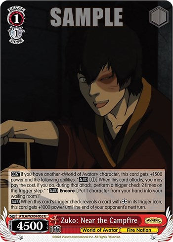 Zuko: Near the Campfire [Avatar: The Last Airbender] | Event Horizon Hobbies CA