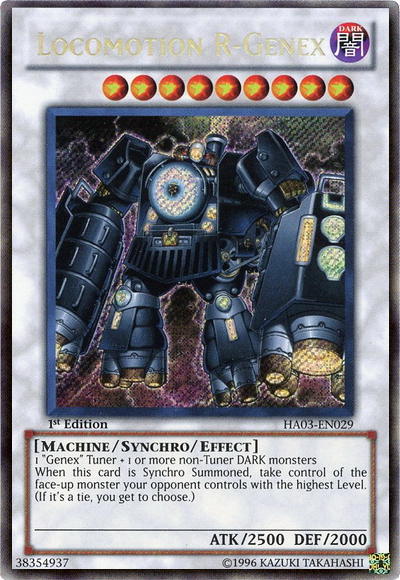 Locomotion R-Genex [HA03-EN029] Secret Rare | Event Horizon Hobbies CA