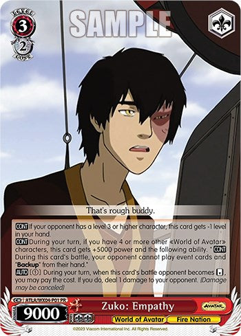 Zuko: Empathy [Avatar: The Last Airbender] | Event Horizon Hobbies CA