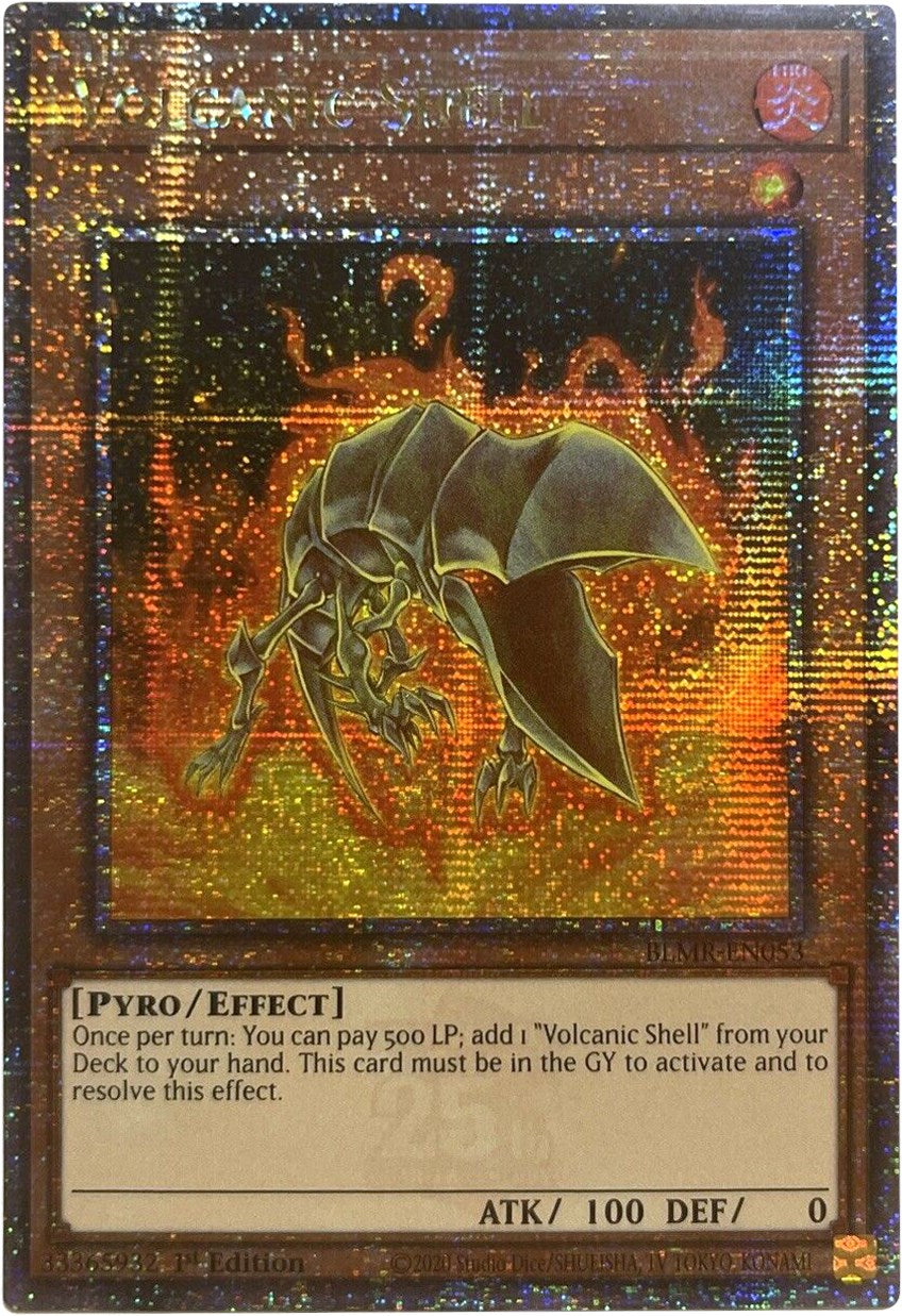 Volcanic Shell [BLMR-EN053] Quarter Century Secret Rare | Event Horizon Hobbies CA