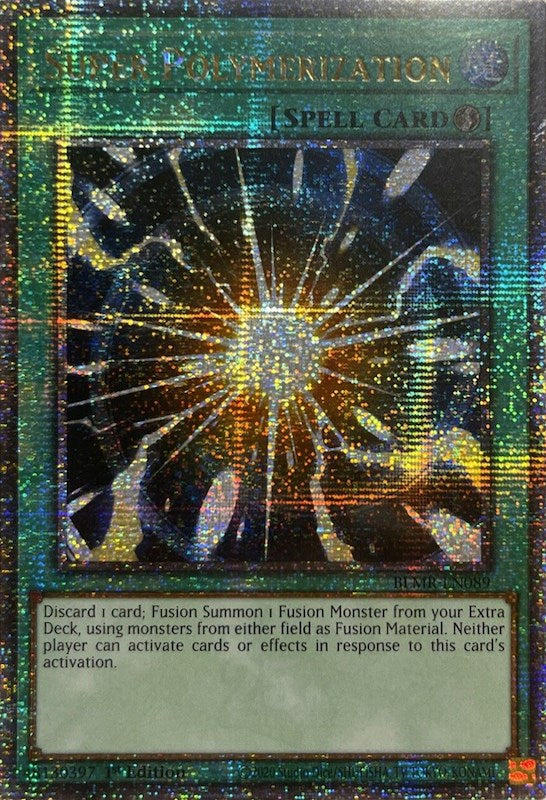 Super Polymerization [BLMR-EN089] Quarter Century Secret Rare | Event Horizon Hobbies CA