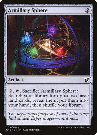 Armillary Sphere [Commander 2019] | Event Horizon Hobbies CA