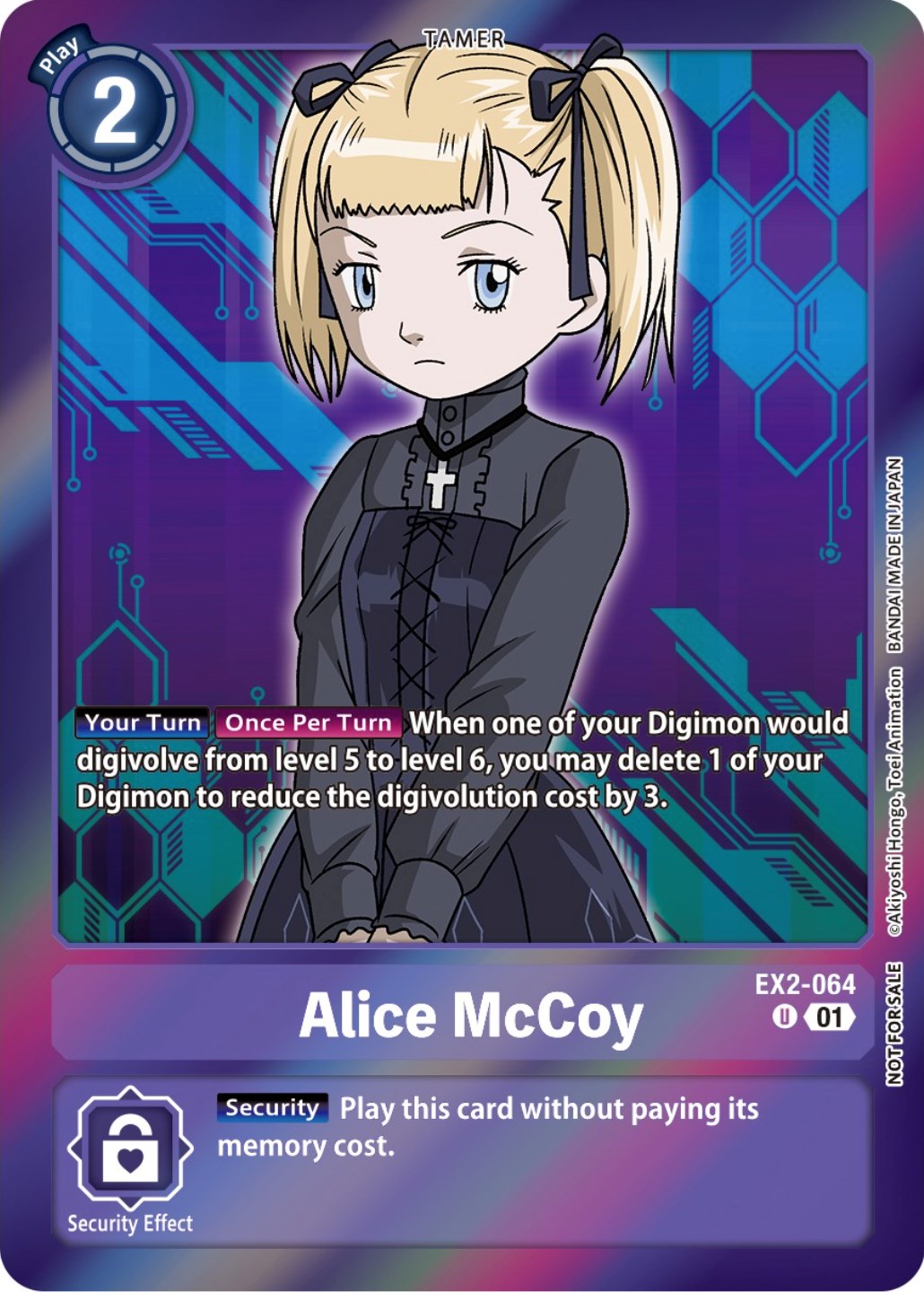 Alice McCoy [EX2-064] (Event Pack 5) [Digital Hazard Promos] | Event Horizon Hobbies CA