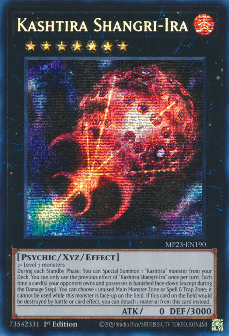 Kashtira Shangri-Ira [MP23-EN190] Prismatic Secret Rare | Event Horizon Hobbies CA