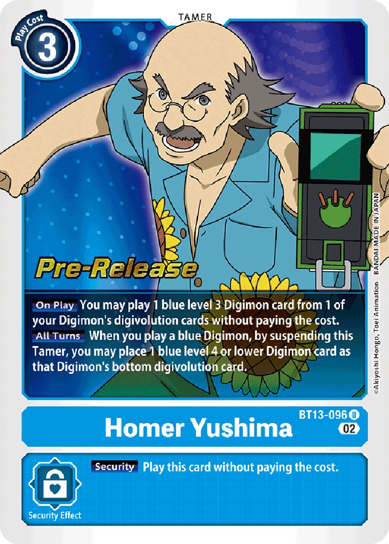 Homer Yushima [BT13-096] [Versus Royal Knight Booster Pre-Release Cards] | Event Horizon Hobbies CA