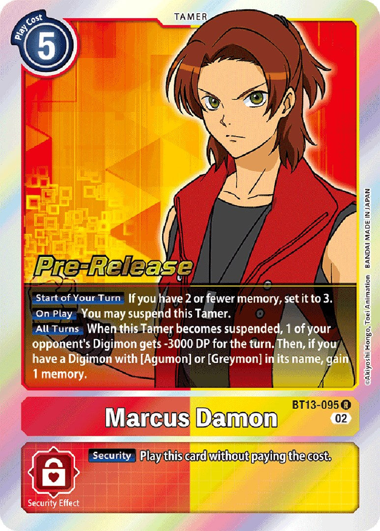 Marcus Damon [BT13-095] [Versus Royal Knight Booster Pre-Release Cards] | Event Horizon Hobbies CA