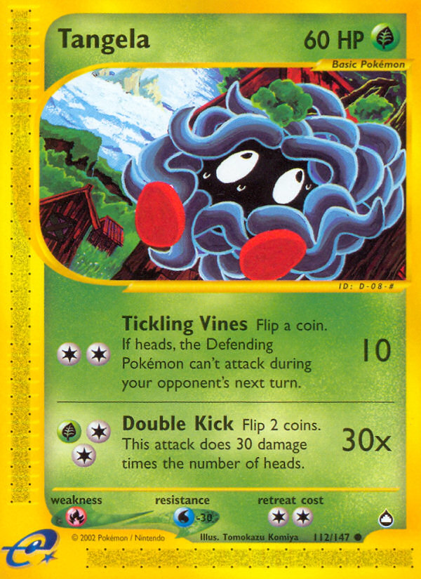 Tangela (112/147) [Aquapolis] | Event Horizon Hobbies CA