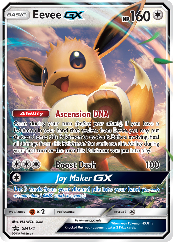 Eevee GX (SM174) [Sun & Moon: Black Star Promos] | Event Horizon Hobbies CA