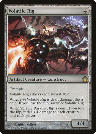 Volatile Rig [Return to Ravnica] | Event Horizon Hobbies CA