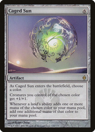 Caged Sun [New Phyrexia] | Event Horizon Hobbies CA