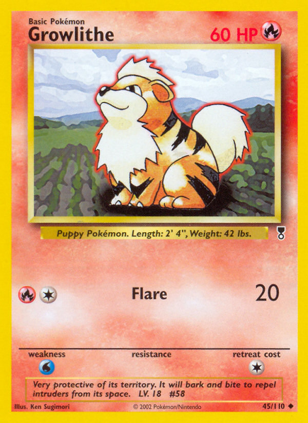 Growlithe (45/110) [Legendary Collection] | Event Horizon Hobbies CA