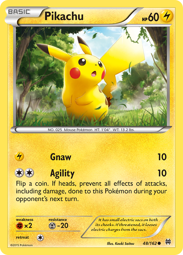 Pikachu (48/162) [XY: BREAKthrough] | Event Horizon Hobbies CA