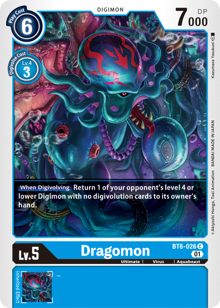 Dragomon [BT6-026] [Double Diamond] | Event Horizon Hobbies CA