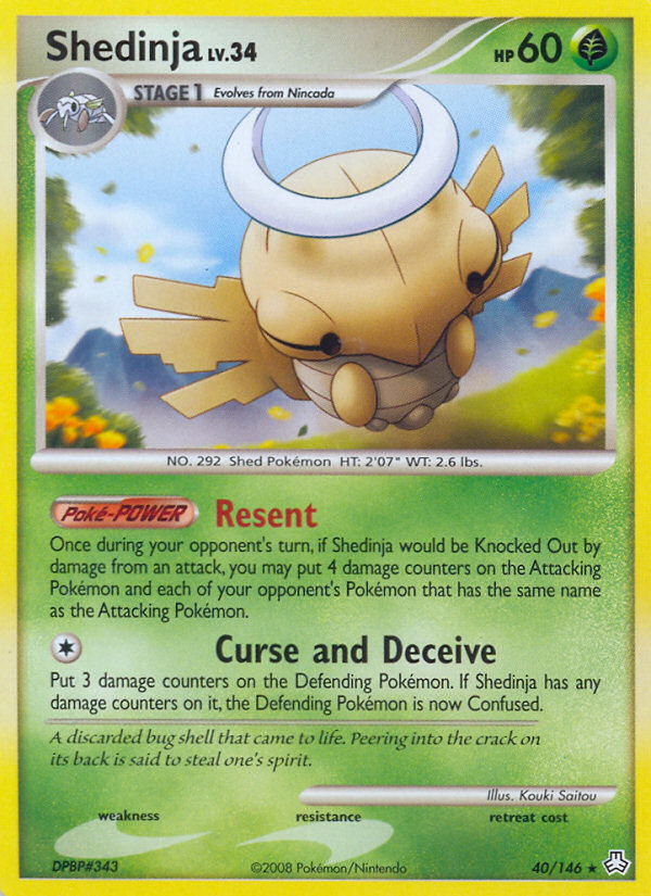 Shedinja (40/146) [Diamond & Pearl: Legends Awakened] | Event Horizon Hobbies CA