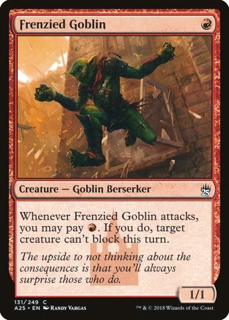 Frenzied Goblin [Masters 25] | Event Horizon Hobbies CA