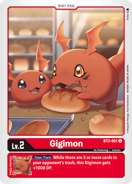 Gigimon [BT2-001] [Release Special Booster Ver.1.5] | Event Horizon Hobbies CA