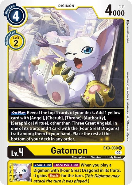 Gatomon [EX3-030] [Revision Pack Cards] | Event Horizon Hobbies CA