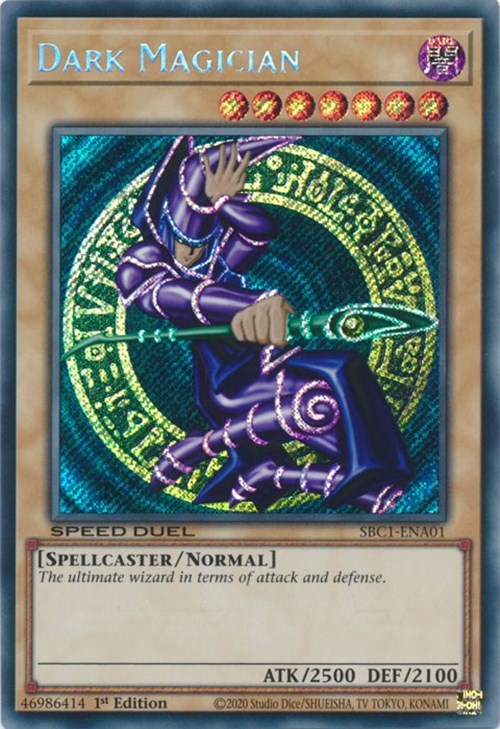 Dark Magician [SBC1-ENA01] Secret Rare | Event Horizon Hobbies CA